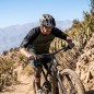 Casco MTB Met Parabellum Negro-Verde