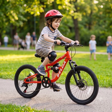 Bicicleta infantil 20" Belda Rocky Red