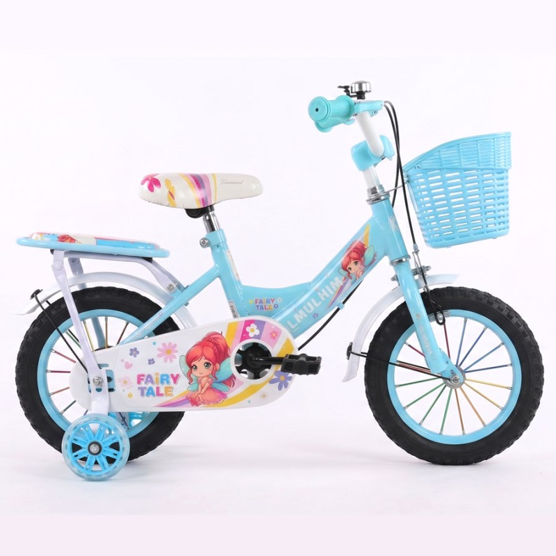Bicicleta Infantil 12" Belda Kids Celeste