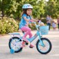 Bicicleta Infantil 14" Belda Kids Celeste