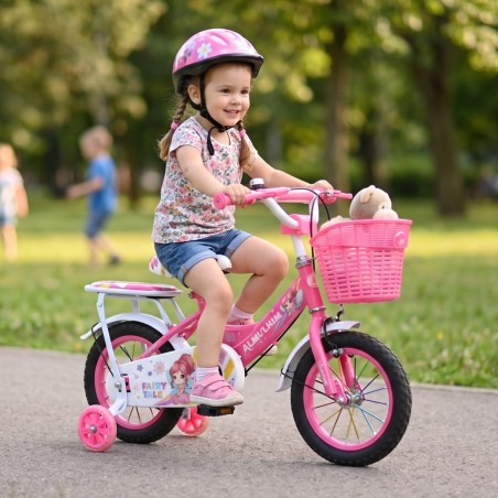 Bicicleta Infantil 12" Belda Kids Fucsia