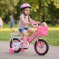 Bicicleta Infantil 12" Belda Kids Fucsia