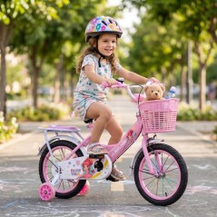 Bicicleta Infantil 14" Belda Kids Rosada