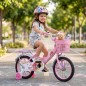 Bicicleta Infantil 14" Belda Kids Rosada