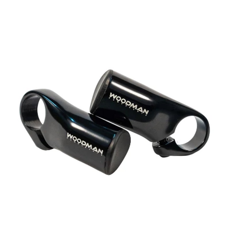 Acoples manubrio Woodman Chupa Aluminio Corto