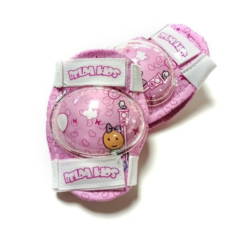 Rodilleras | Coderas Belda Kids (set) Rosadas