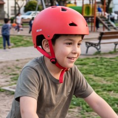 Casco Urbano Belda SK-597 Rojo