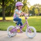 Bicicleta infantil 12" Raleigh Cup Cake Purple