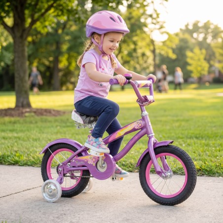 Bicicleta Infantil 12" DiamondBack Della Cruz Purple