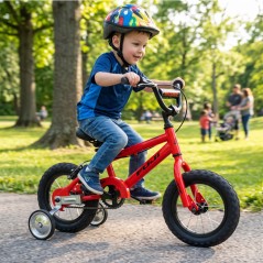 Bicicleta Infantil 12" Fuji Rookie Red
