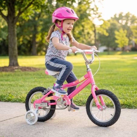 Bicicleta Infantil 12" Fuji Rookie Bright Rose