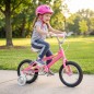 Bicicleta Infantil 12" Fuji Rookie Bright Rose