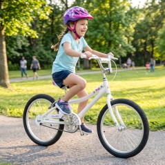 Bicicleta Infantil 20" Fuji Rookie Pearl White