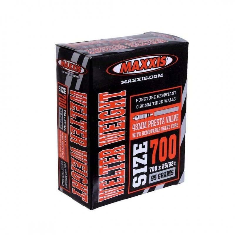 Cámara 700c x 18-25c Maxxis Presta 48mm Ruta