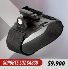 SOPORTE LUZ CASCO